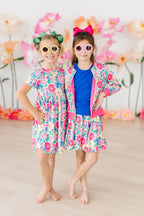 Wildflower Wishes S/S Pocket Twirl Dress by Mila & Rose ®
