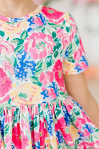 Wildflower Wishes S/S Pocket Twirl Dress by Mila & Rose ®