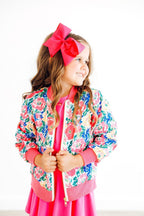 Wildflower Wishes Satin Jacket by Mila & Rose ®