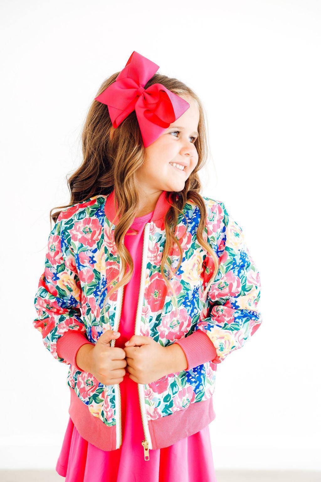 Wildflower Wishes Satin Jacket by Mila & Rose ®