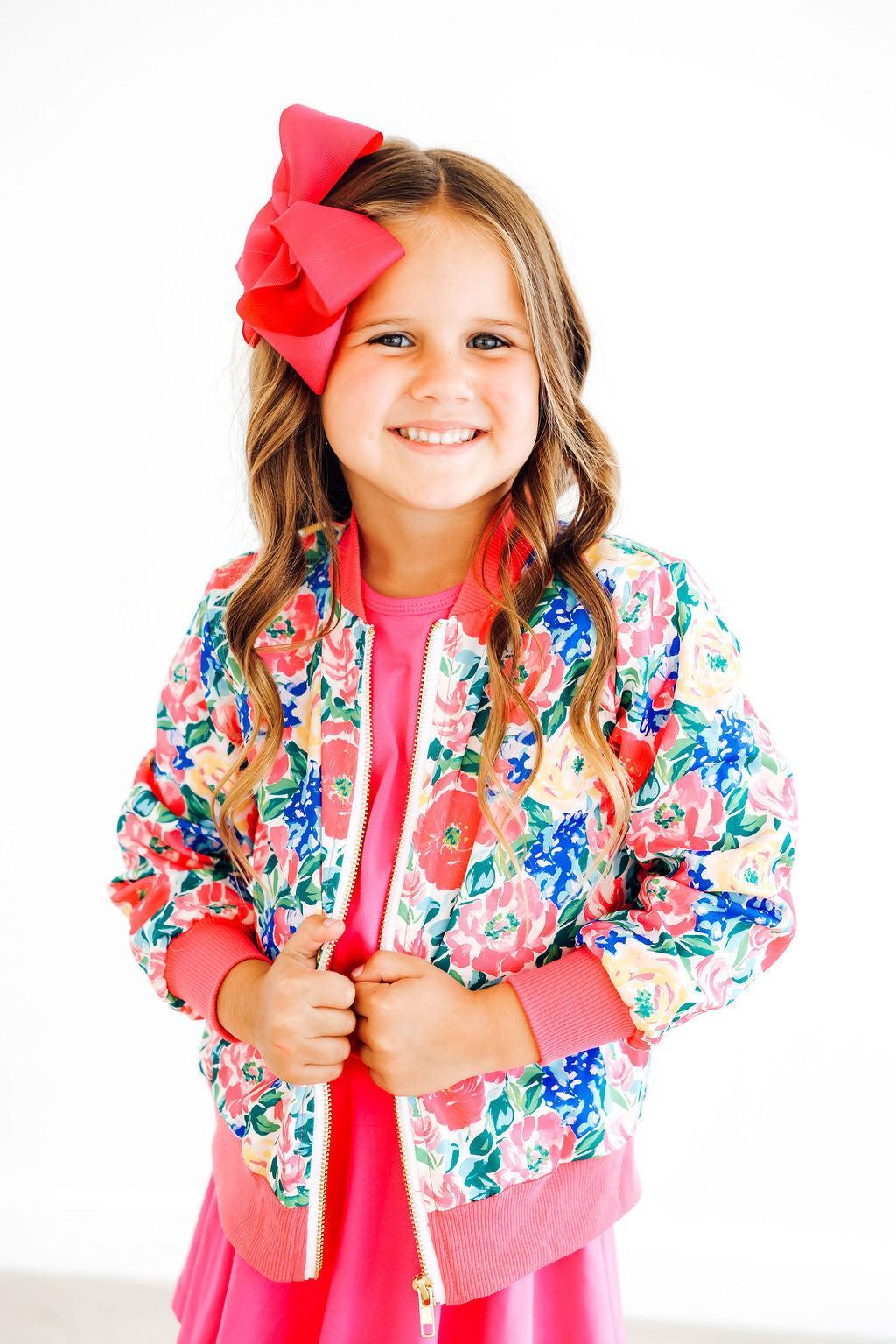 Wildflower Wishes Satin Jacket by Mila & Rose ®