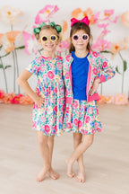 Wildflower Wishes Satin Jacket by Mila & Rose ®