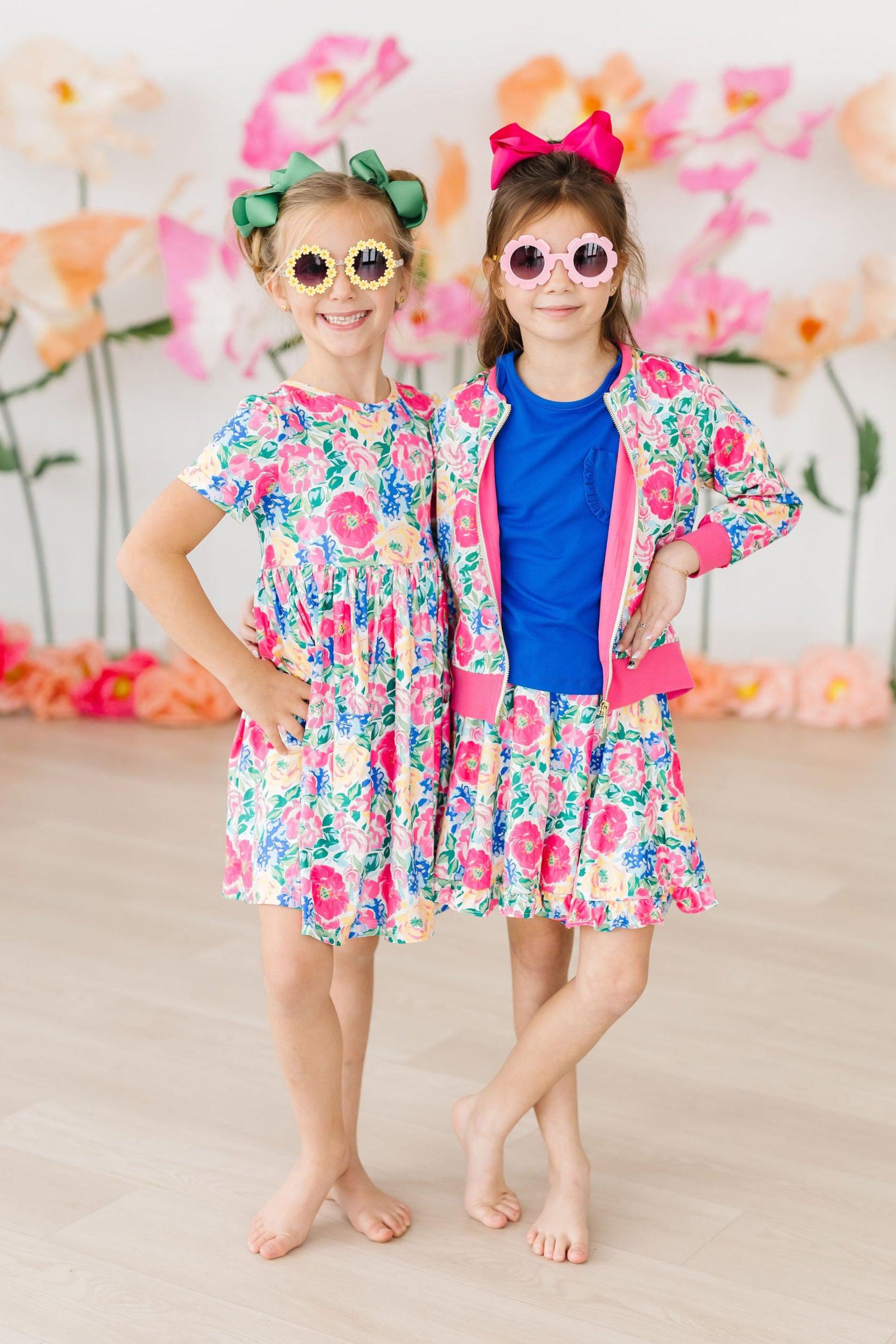 Wildflower Wishes Satin Jacket by Mila & Rose ®