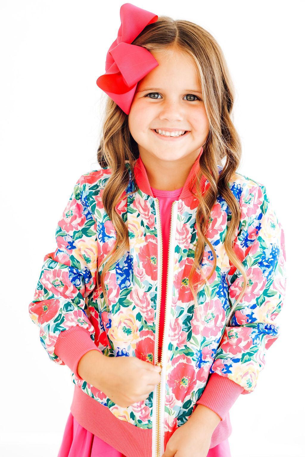 Wildflower Wishes Satin Jacket by Mila & Rose ®