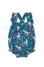 Wish Upon a Unicorn Ruffle Cross Back Romper by Mila & Rose ®
