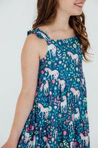 Wish Upon a Unicorn Ruffle Maxi Dress by Mila & Rose ®
