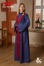 Dungeons & Dragons Wizard Robe Dark Blue/Bordeaux by burgschneider.us