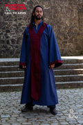Dungeons & Dragons Wizard Robe Dark Blue/Bordeaux by burgschneider.us
