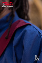 Dungeons & Dragons Wizard Robe Dark Blue/Bordeaux by burgschneider.us