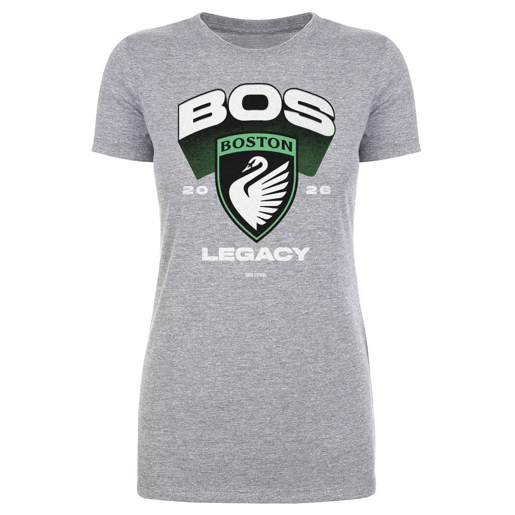 Boston Legacy FC Emblem WHT by 500 LEVEL