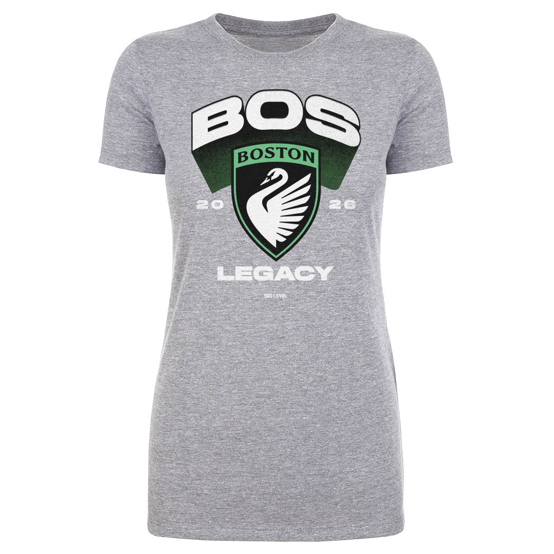 Boston Legacy FC Emblem WHT by 500 LEVEL