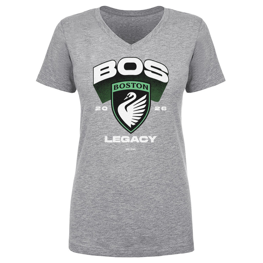 Boston Legacy FC Emblem WHT by 500 LEVEL