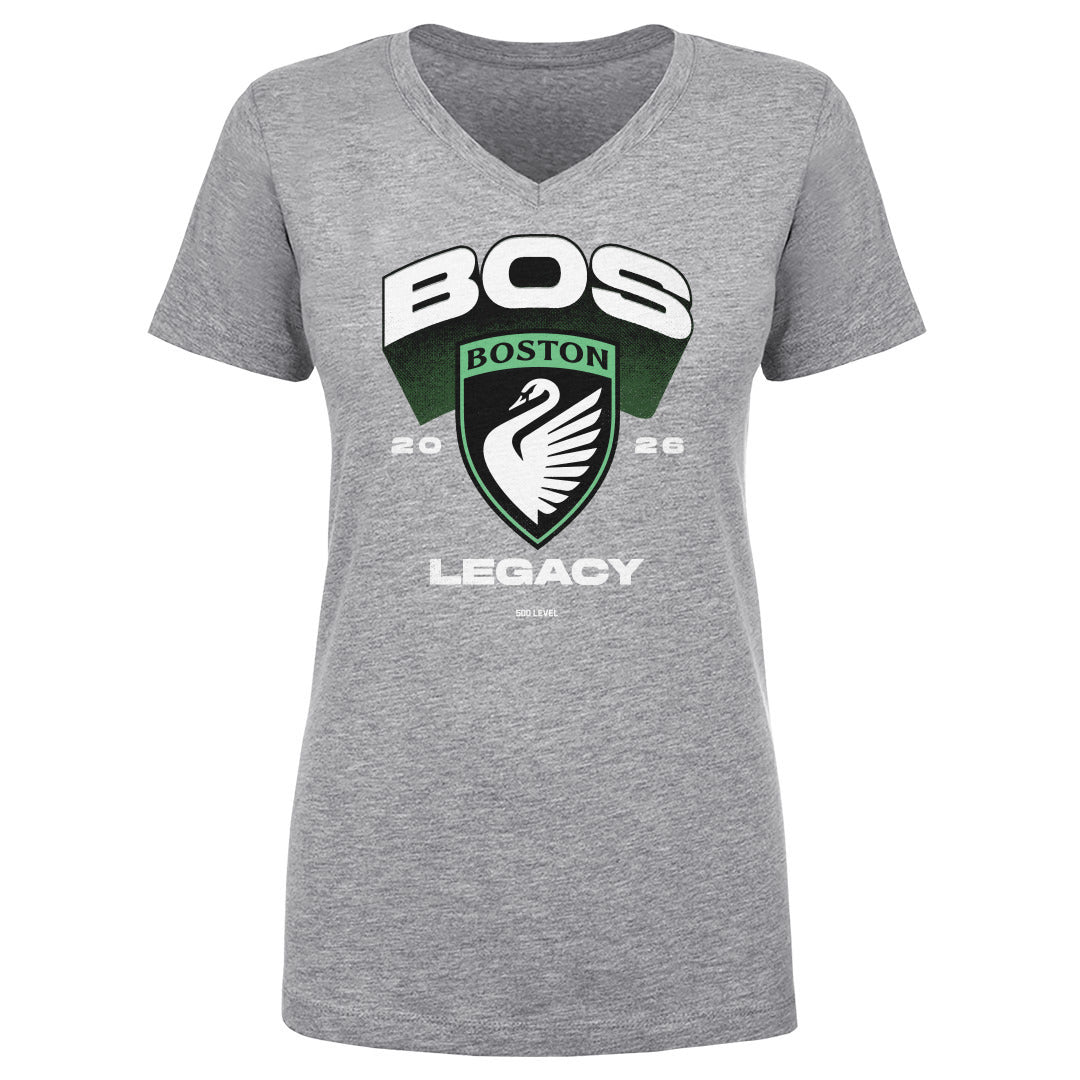 Boston Legacy FC Emblem WHT by 500 LEVEL