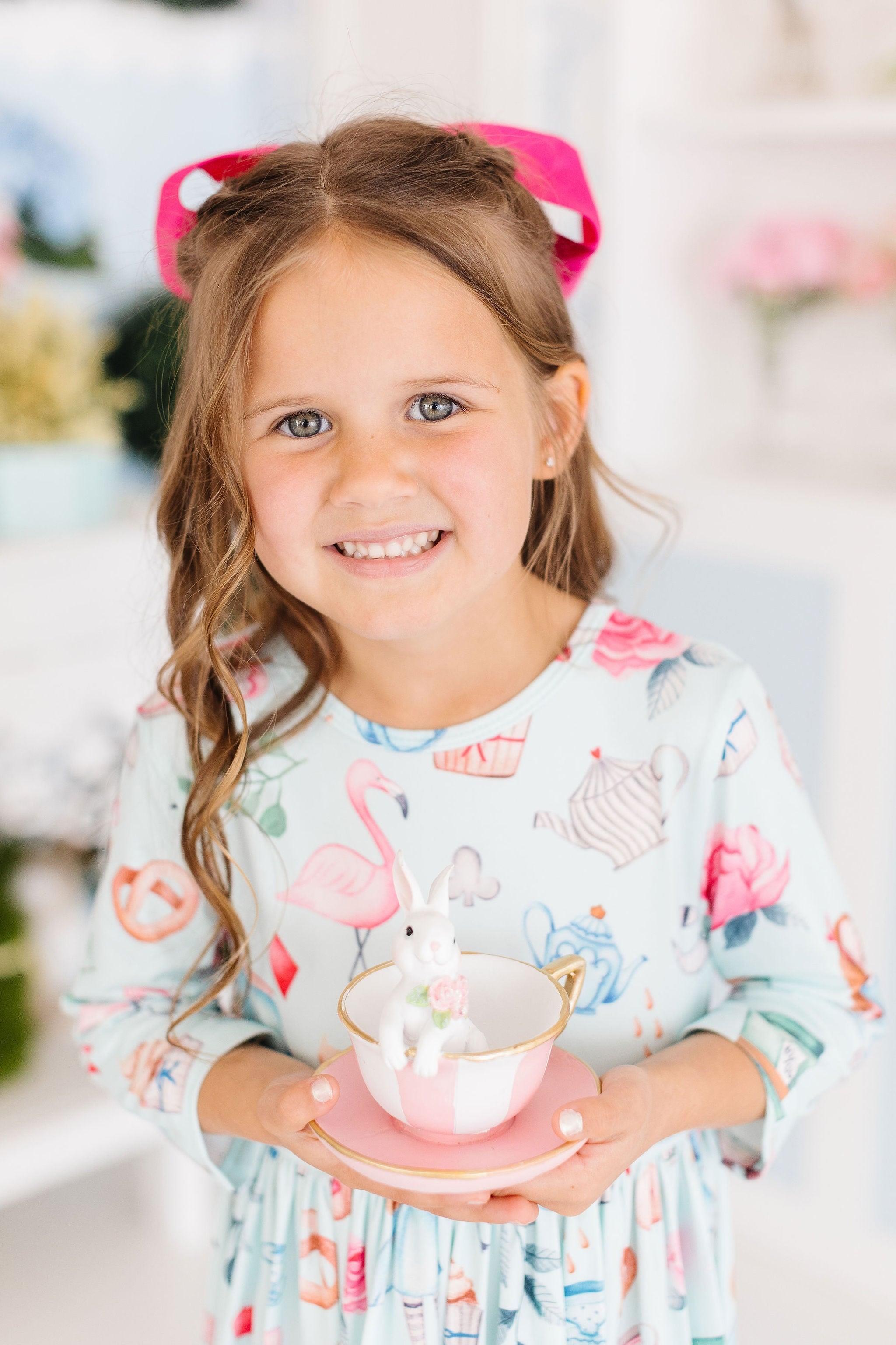 SALE Wonderland 3/4 Sleeve Pocket Twirl Dress by Mila & Rose ®