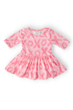 XOXO 3/4 Sleeve Twirl Bodysuit by Mila & Rose ®