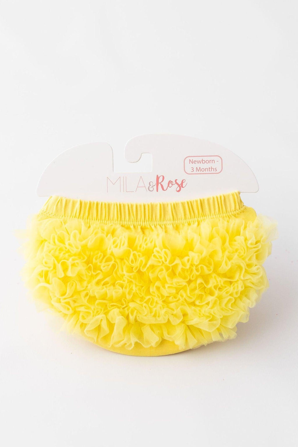 Yellow Ruffle Bum Bloomer by Mila & Rose ®