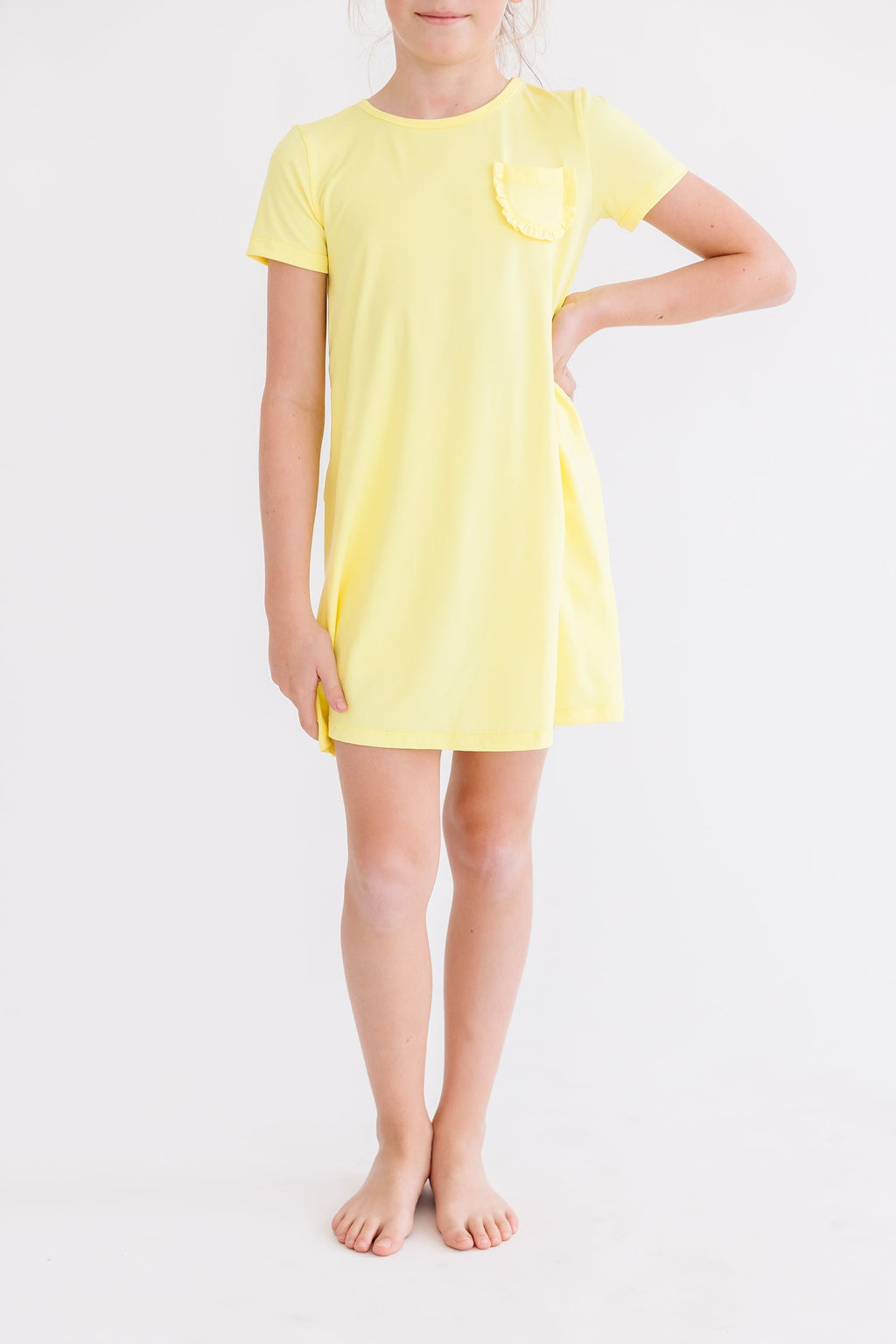 Yellow T-Shirt Dress by Mila & Rose ®