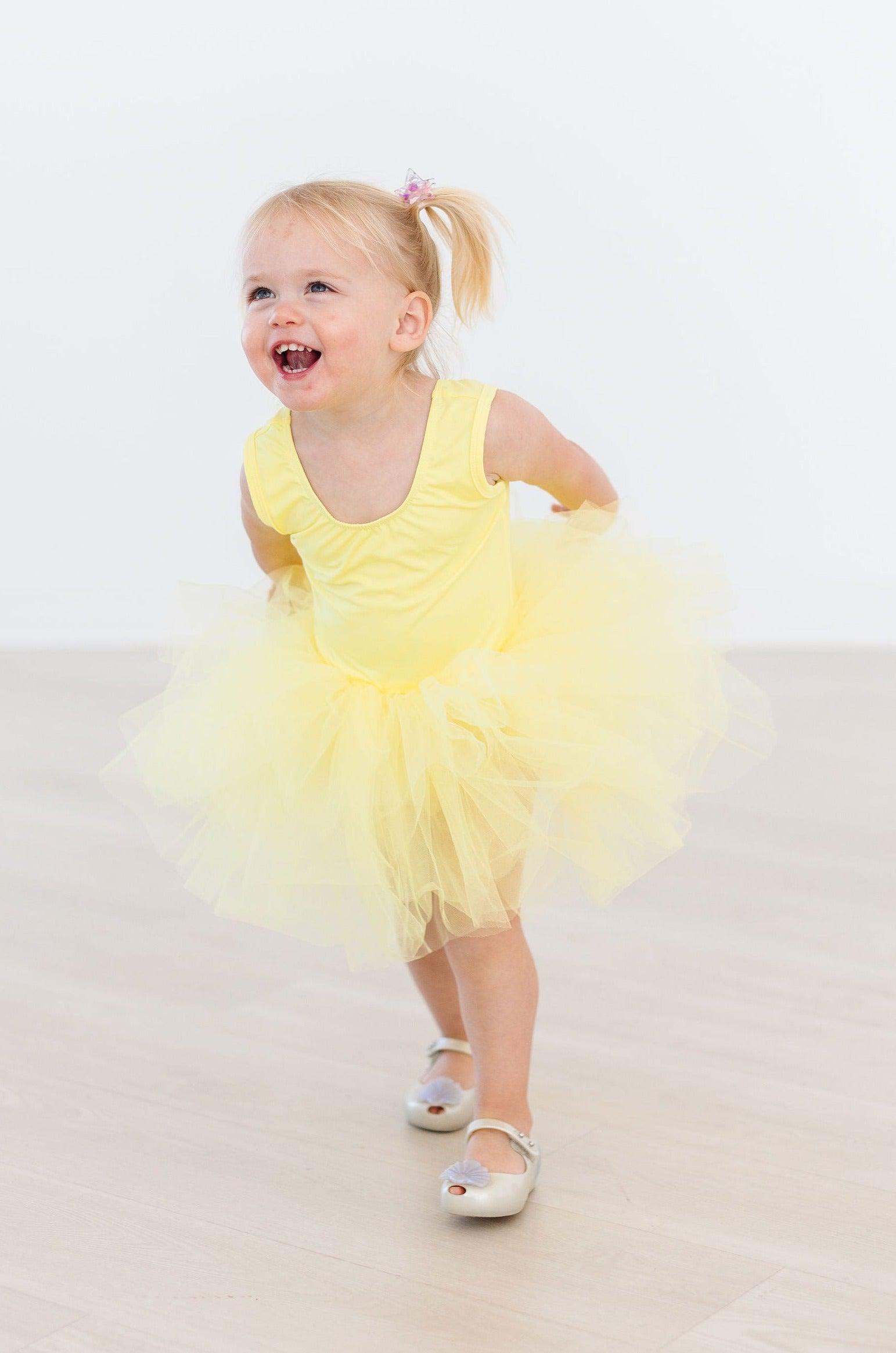 Yellow Tank Tutu Leotard by Mila & Rose ®