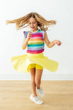 Yellow Twirl Skort by Mila & Rose ®