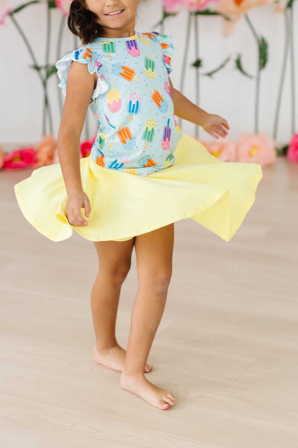 Yellow Twirl Skort by Mila & Rose ®