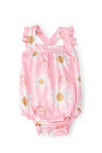 You are My Sunshine Ruffle Cross Back Romper by Mila & Rose ®