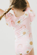 You are My Sunshine S/S Flutter Sleeve Leotard by Mila & Rose ®