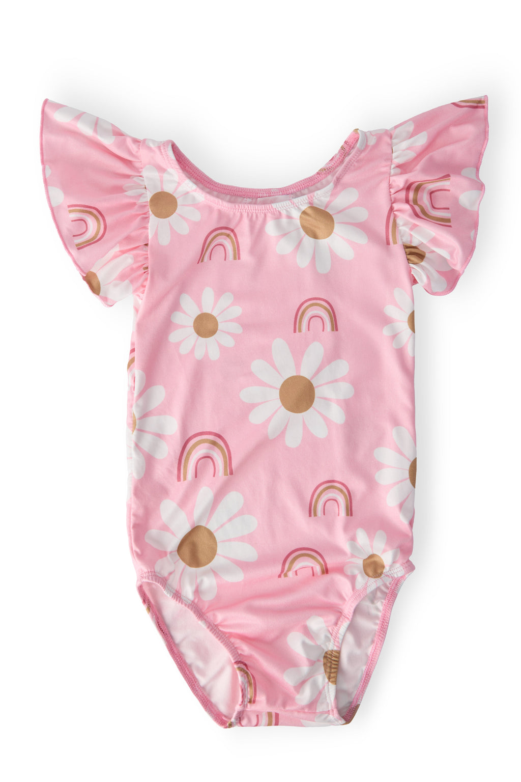 You are My Sunshine S/S Flutter Sleeve Leotard by Mila & Rose ®