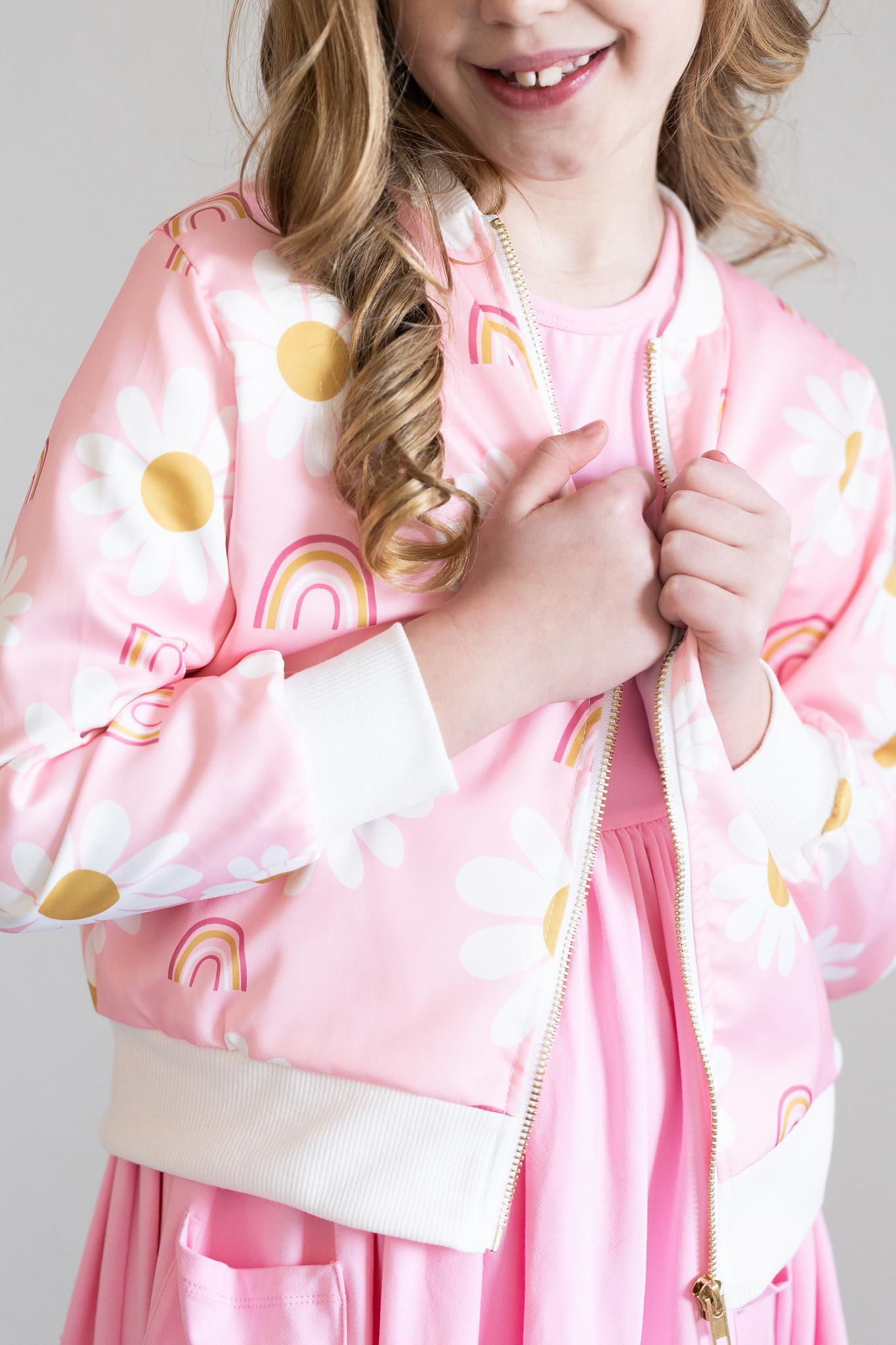 You are My Sunshine Satin Jacket by Mila & Rose ®