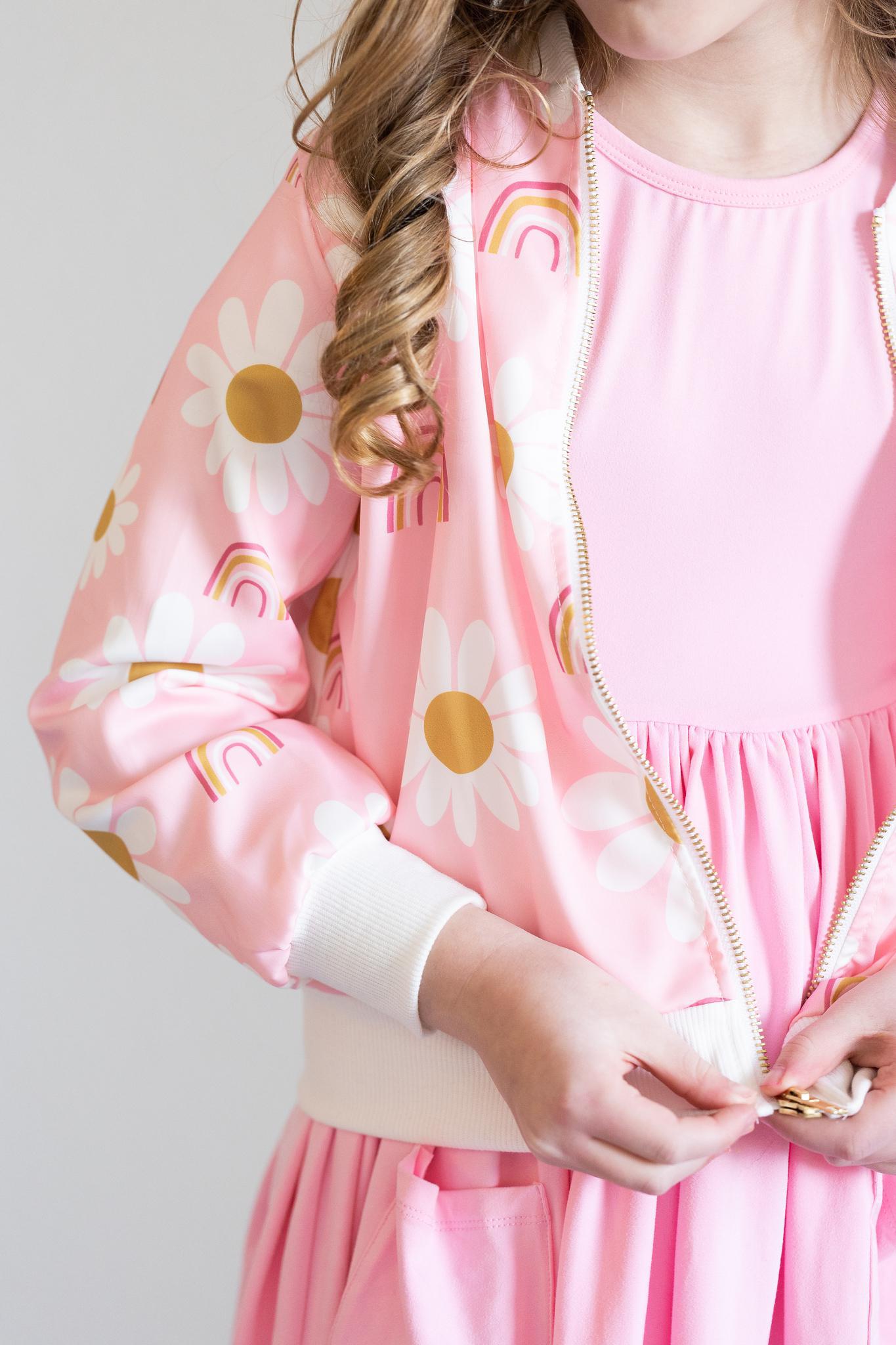 You are My Sunshine Satin Jacket by Mila & Rose ®
