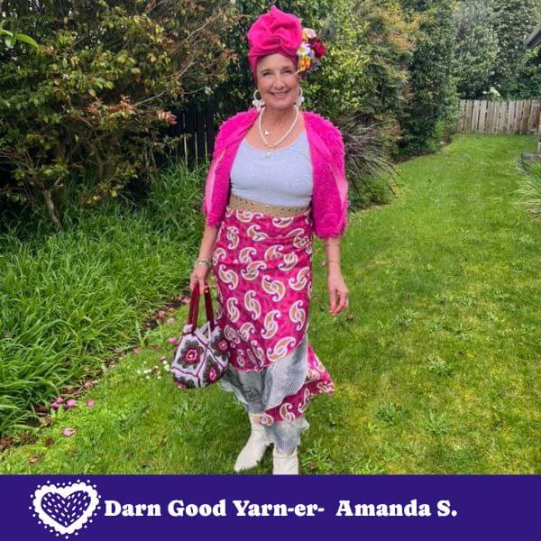The Original Sari Wrap Skirt by Darn Good Yarn