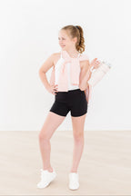 SALE Zen Pink Full-Zip Ruffle Active Jacket by Mila & Rose ®