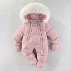 Jumpsuit Fleece-lined Quilted Cotton-padded Clothes by Baby Joy