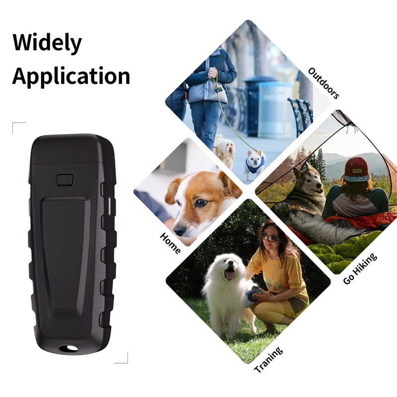 Ultrasonic Dog Training Barking Stopper Handheld Training Bark Control Device, Dog Bark Deterrent Device Pets Products by My Store
