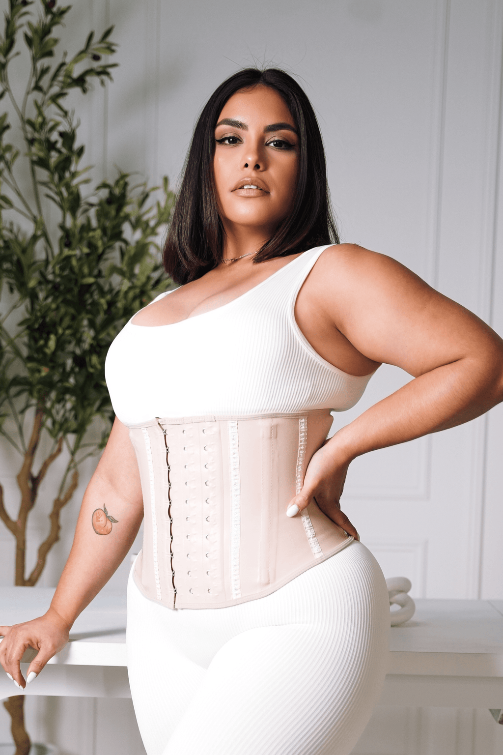 Max Compression Waist Trainer 12" Long Torso by SqueezMeSkinny