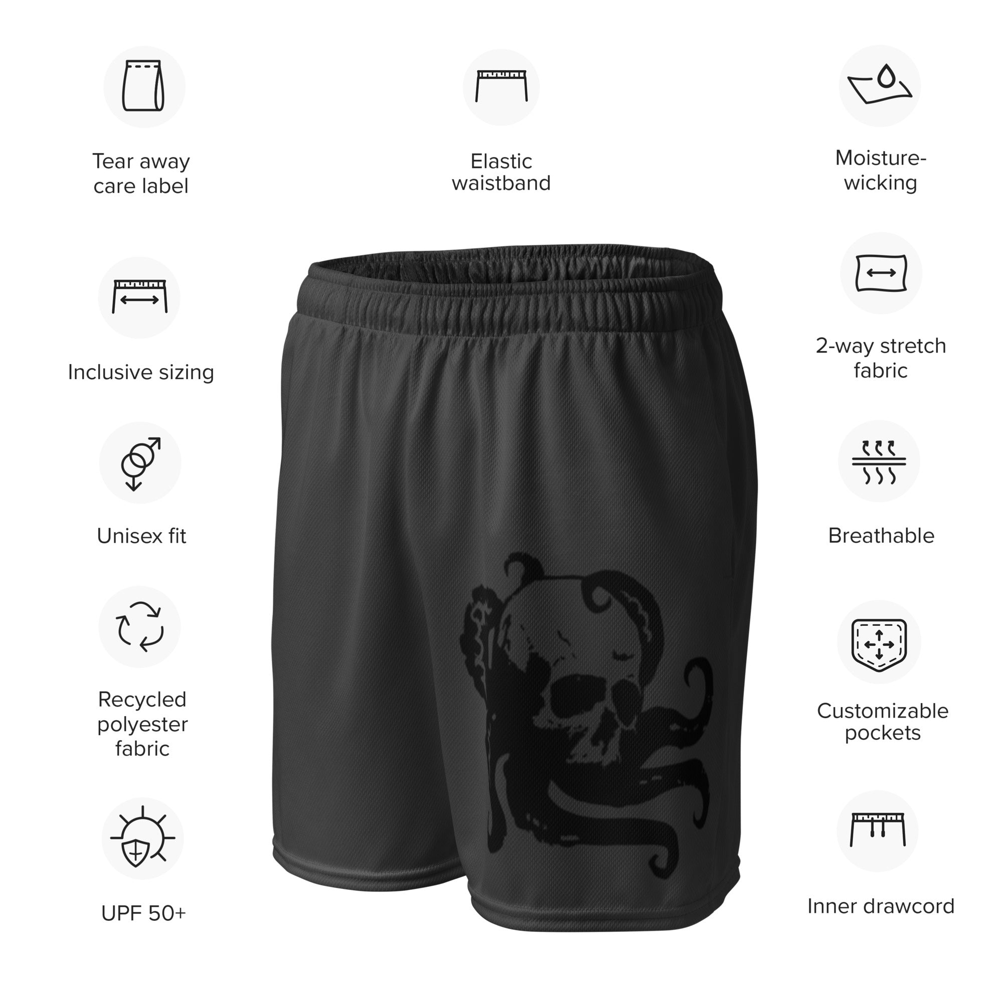 DEEPSEA LOCKER Athlete Unisex mesh shorts by DeepSea Locker