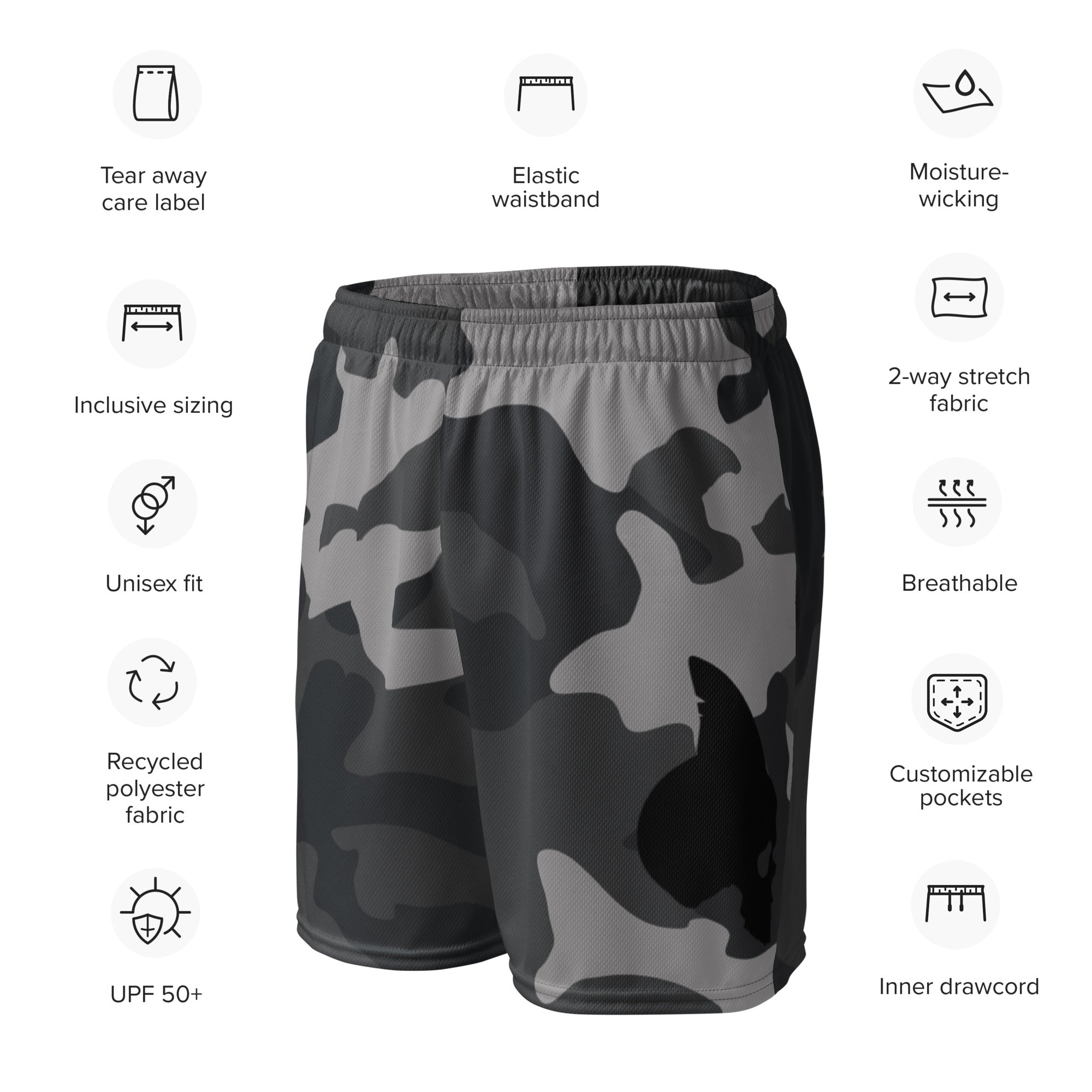 DeepSea EVOLUTION Unisex mesh shorts by DeepSea Locker