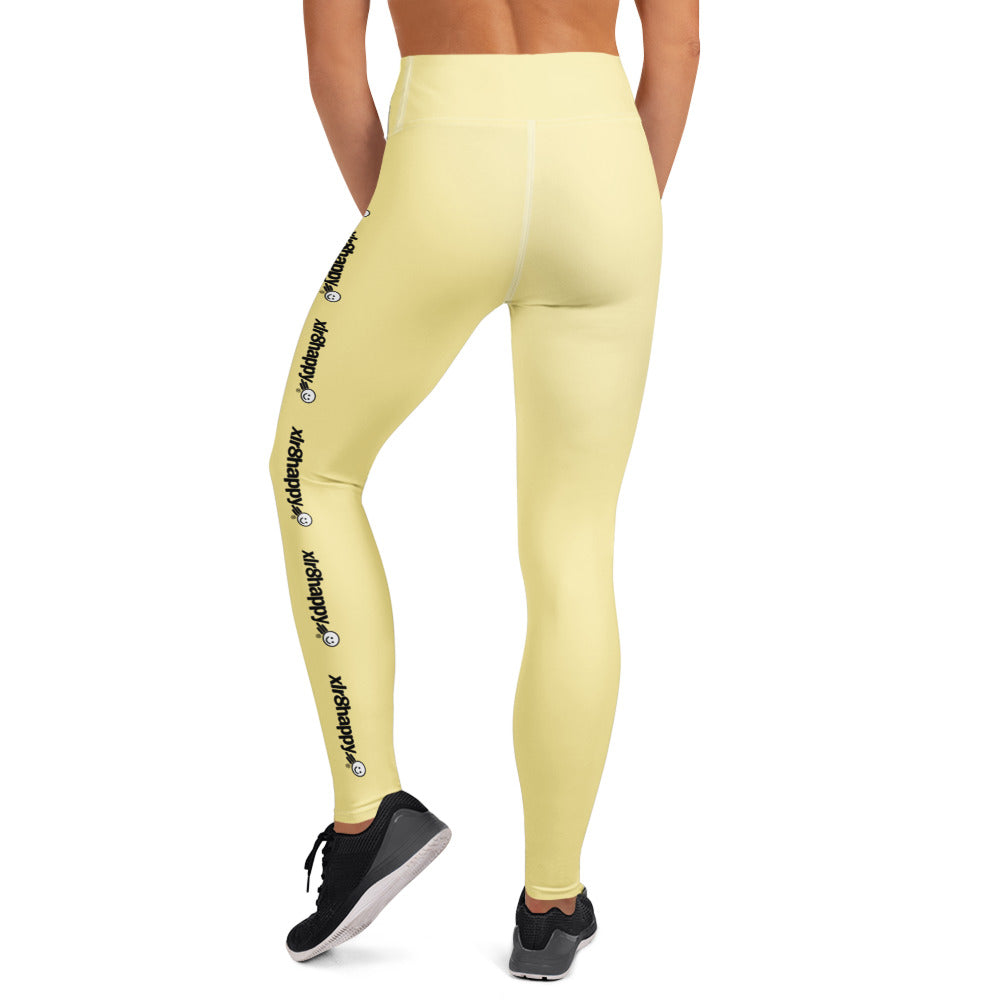 Butter Yellow Leggings by Xlr8happy
