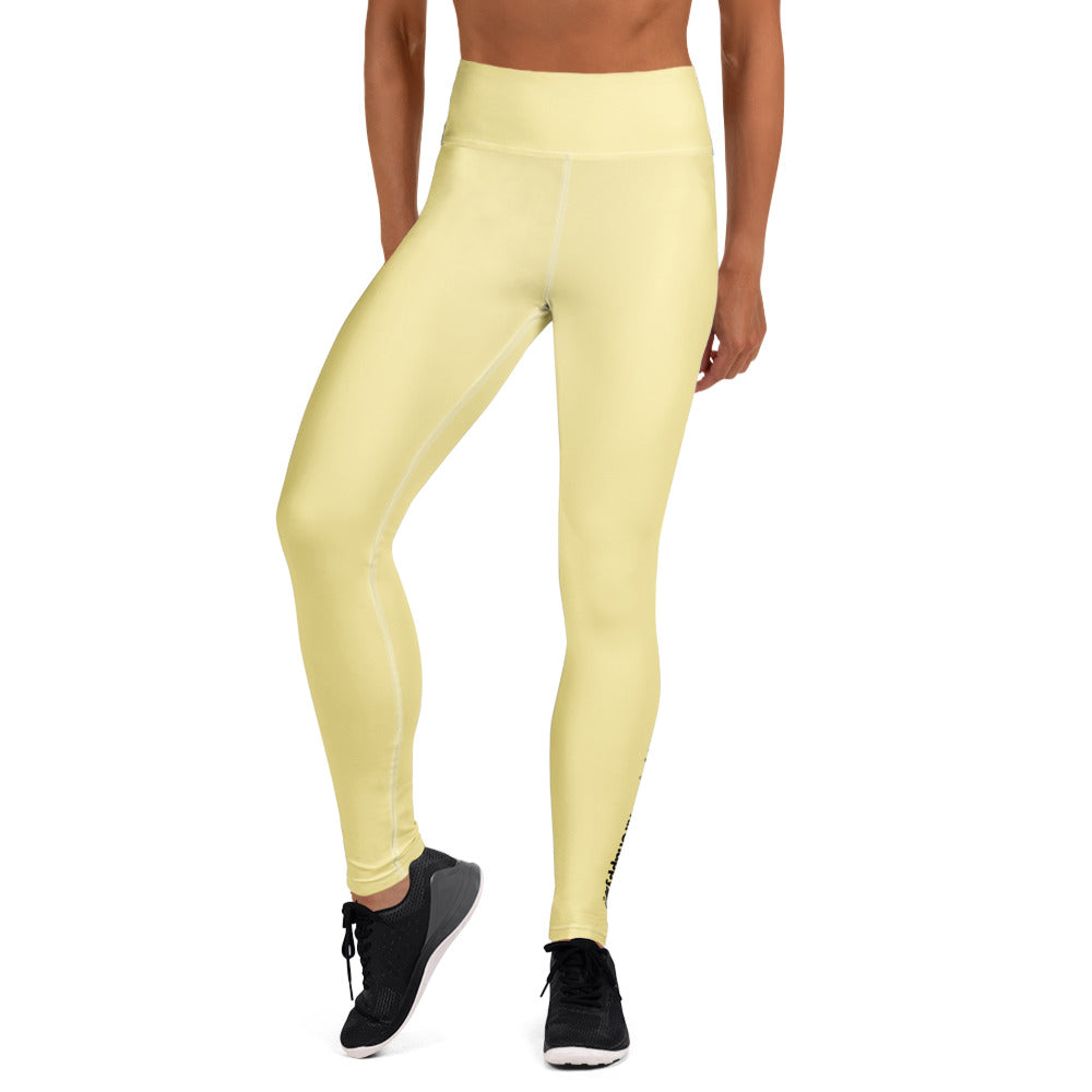 Butter Yellow Leggings by Xlr8happy