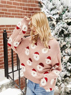 Amiya Christmas Sweater For Holiday Cheer by Celidior