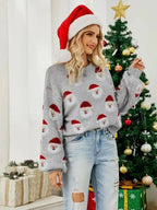 Amiya Christmas Sweater For Holiday Cheer by Celidior