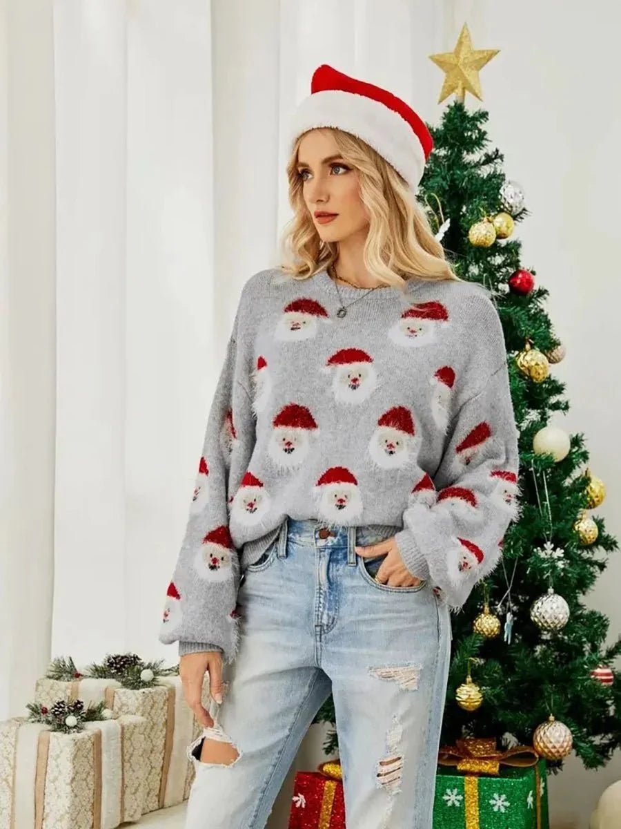 Amiya Christmas Sweater For Holiday Cheer by Celidior