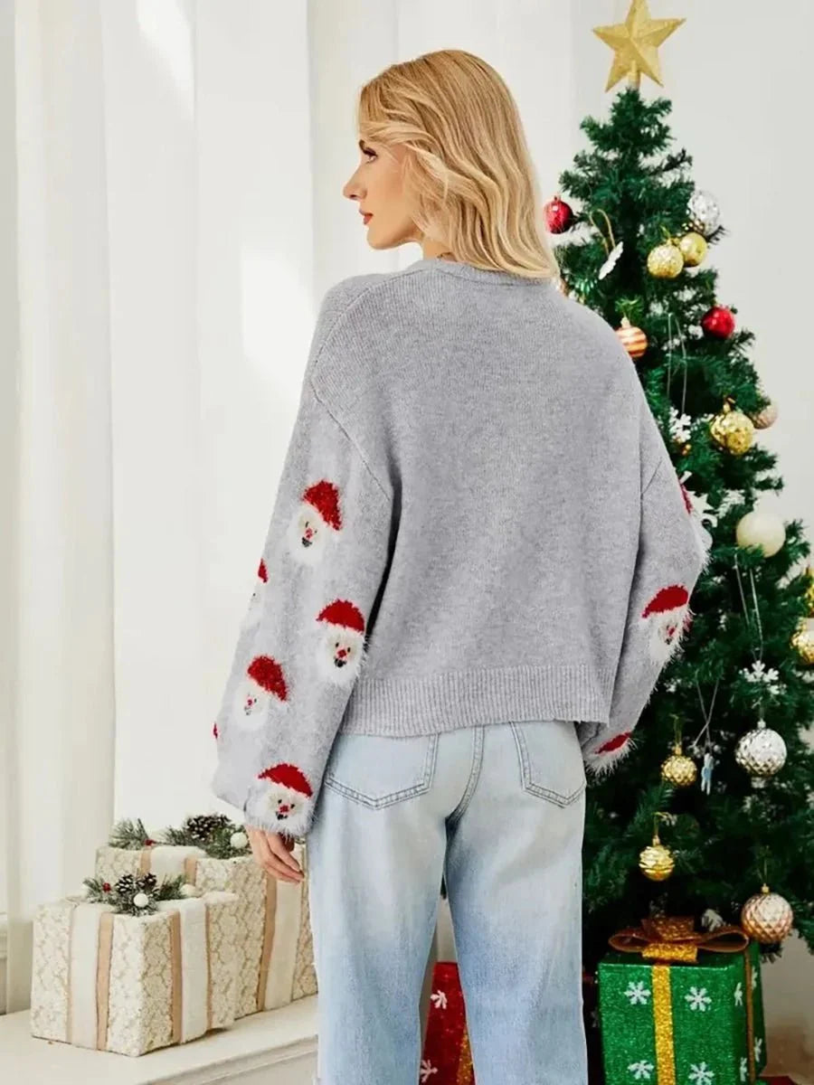 Amiya Christmas Sweater For Holiday Cheer by Celidior