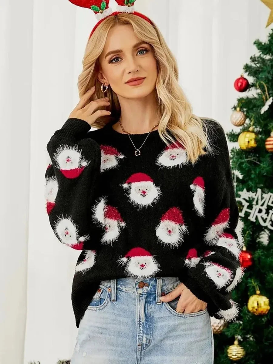 Amiya Christmas Sweater For Holiday Cheer by Celidior