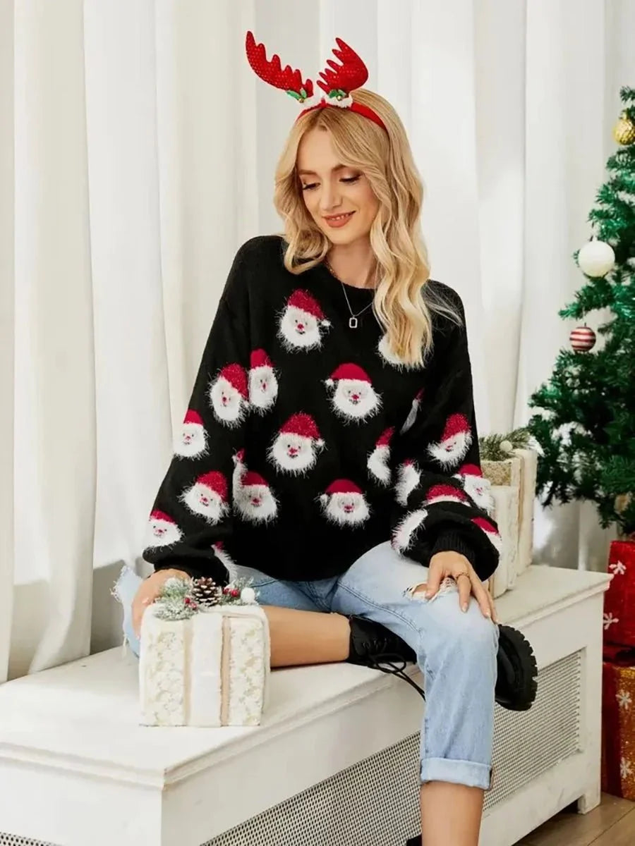 Amiya Christmas Sweater For Holiday Cheer by Celidior