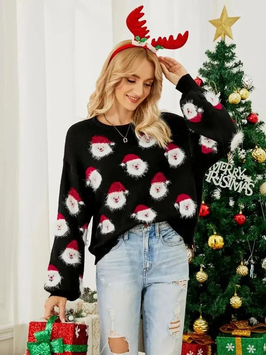 Amiya Christmas Sweater For Holiday Cheer by Celidior