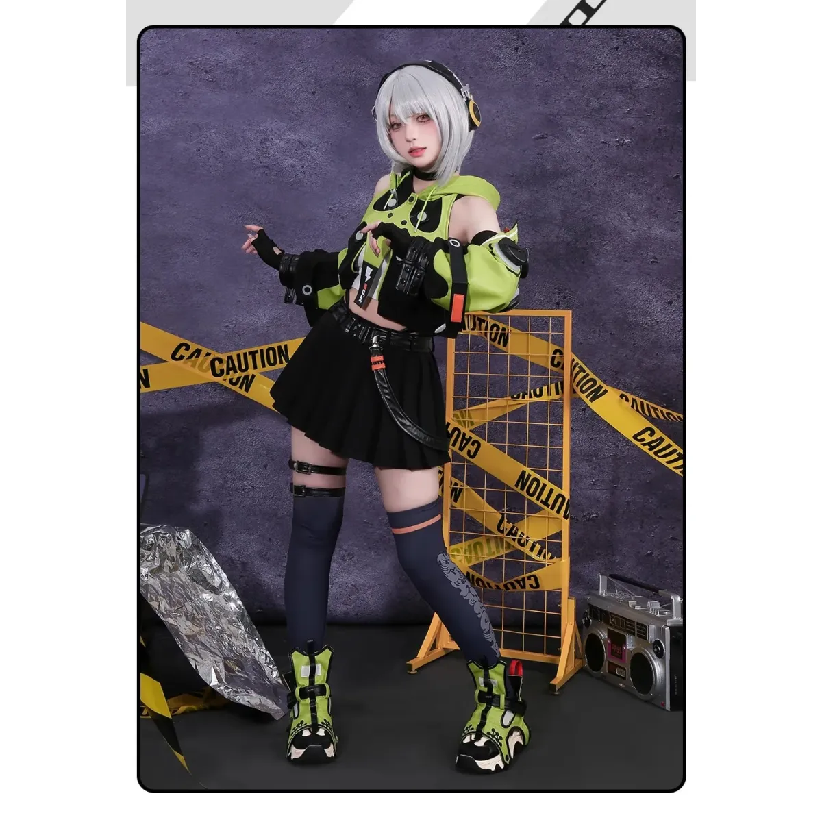 Anby Demara Cosplay Costume – Zenless Zone Zero Outfit with Props by Kawaii Stop