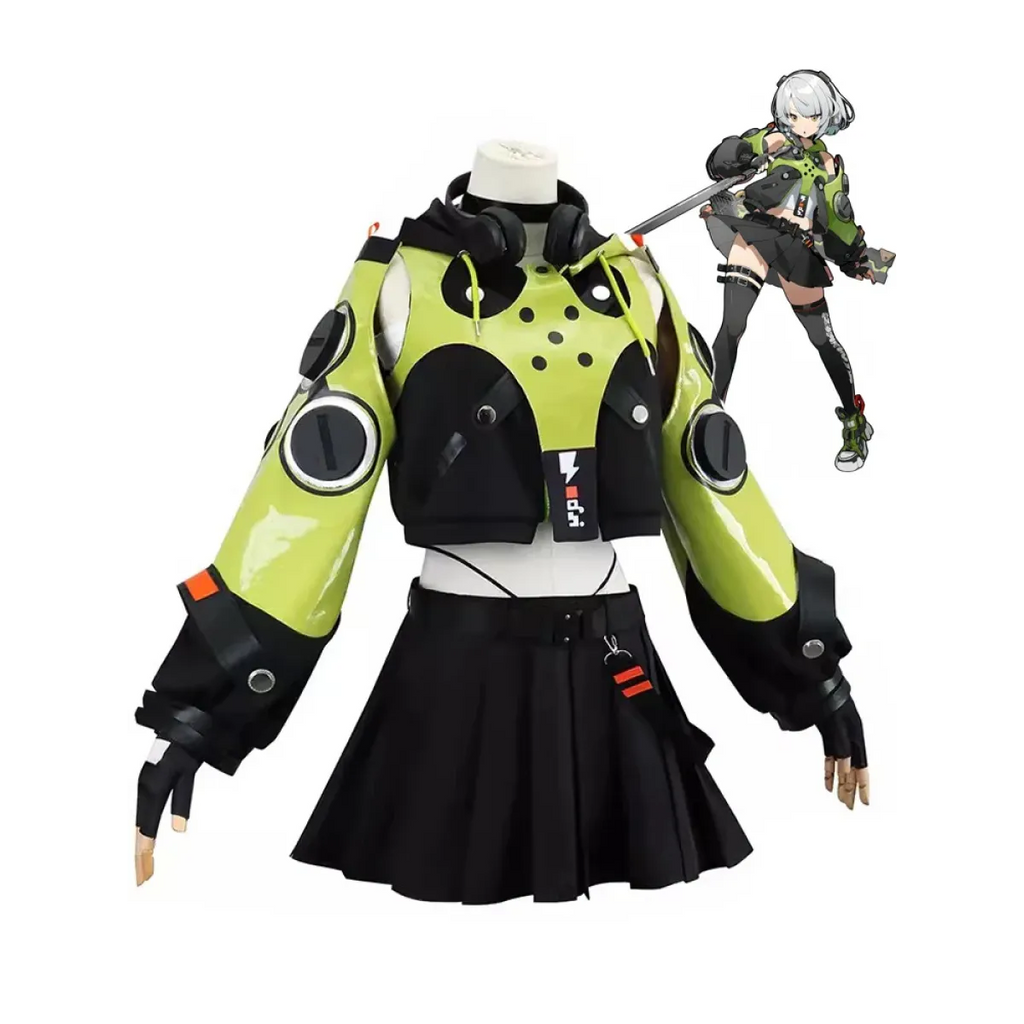 Anby Demara Cosplay Costume – Zenless Zone Zero Outfit with Props by Kawaii Stop