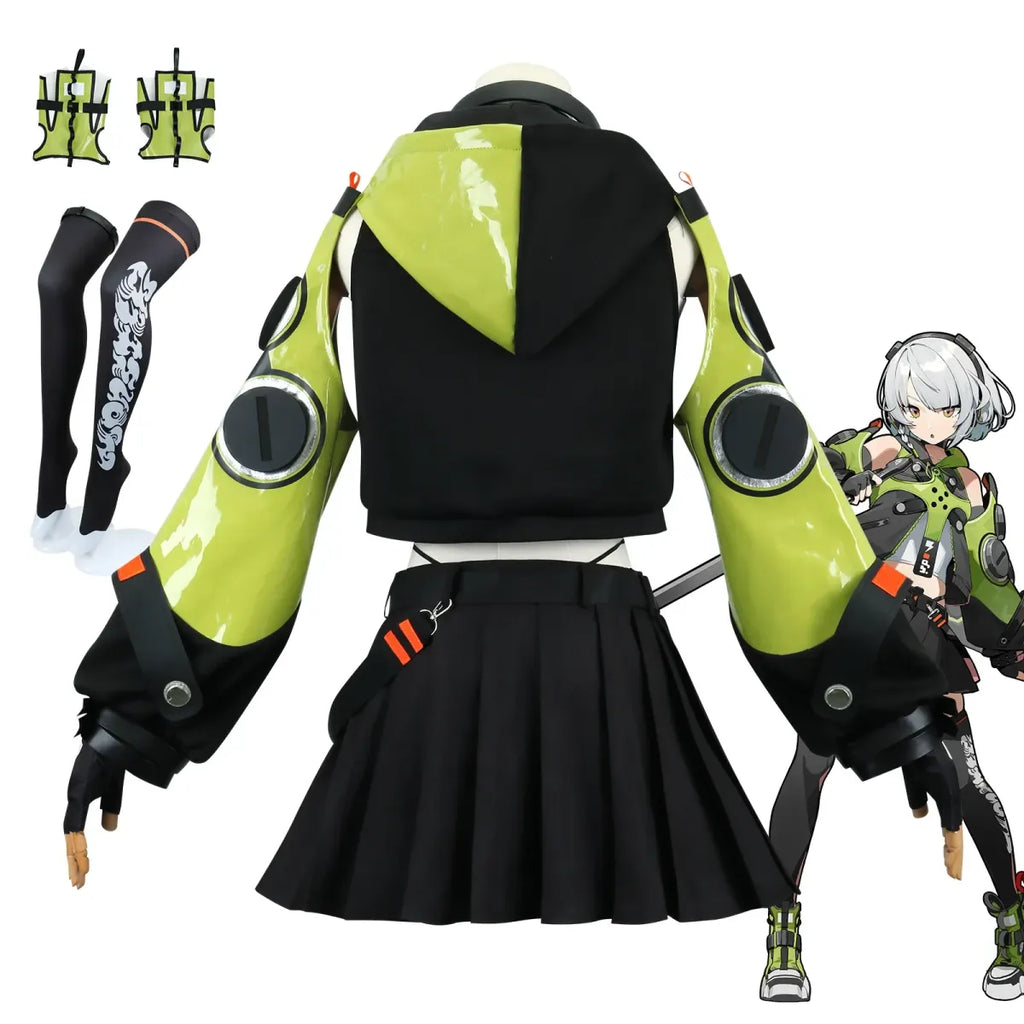 Anby Demara Cosplay Costume – Zenless Zone Zero Outfit with Props by Kawaii Stop