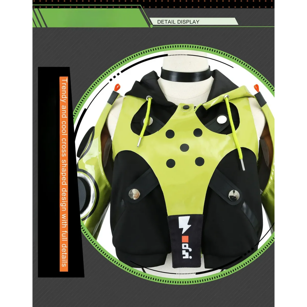 Anby Demara Cosplay Costume – Zenless Zone Zero Outfit with Props by Kawaii Stop