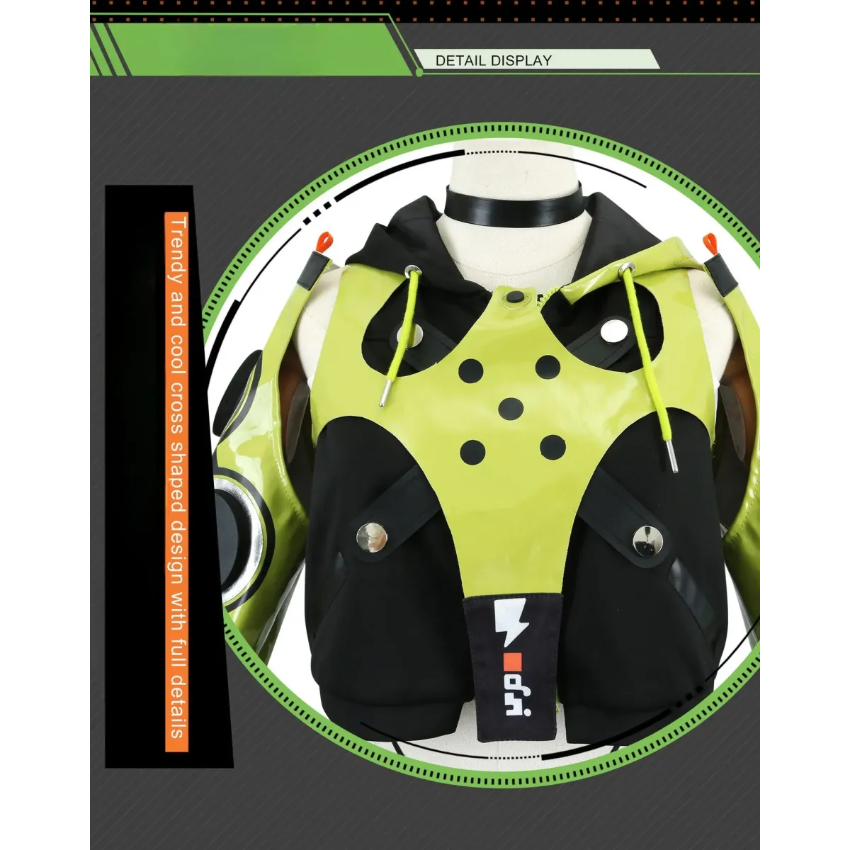 Anby Demara Cosplay Costume – Zenless Zone Zero Outfit with Props by Kawaii Stop